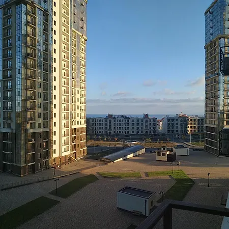 с видом на море 8 жемчужина Apartman Odessza