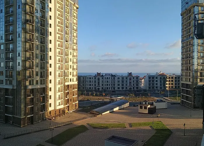 с видом на море 8 жемчужина Apartman Odessza